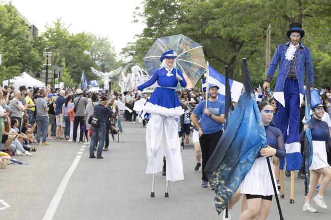 Défilé de la fete nationale du Quebec